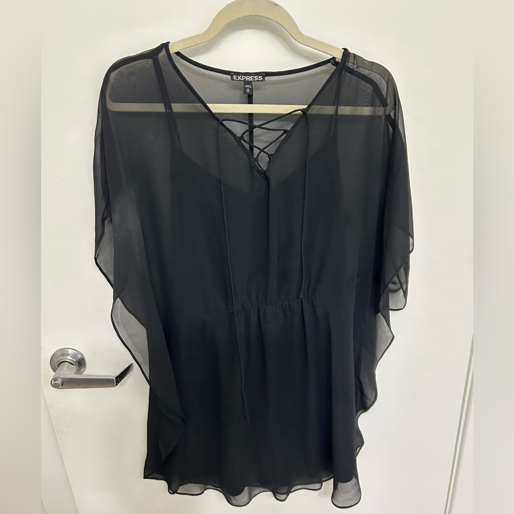 Express Casual Black Dress